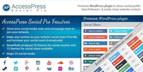 AccessPress Social Pro product artwork