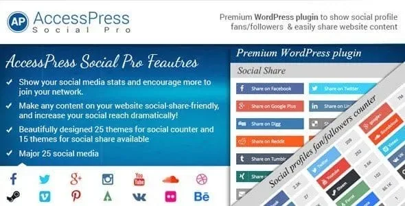AccessPress Social Pro product artwork