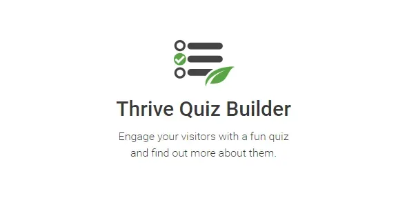 Thrive Quiz Builder product artwork