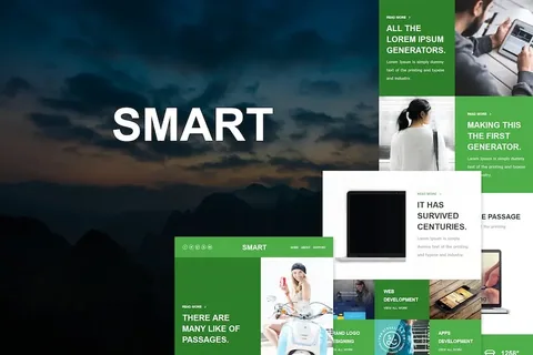 Smart Mail – Responsive E-mail Template product artwork