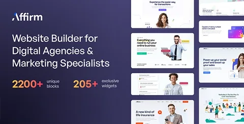 Affirm – Marketing & Digital Agency Theme product artwork