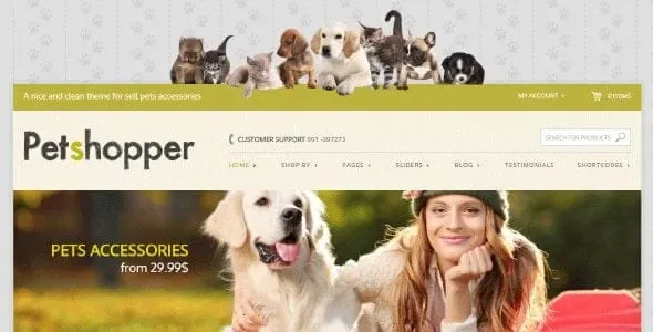 YITH Petshopper Theme product artwork