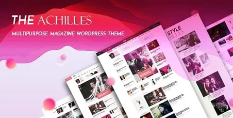 Achilles – Multipurpose Magazine & Blog WordPress Theme product artwork
