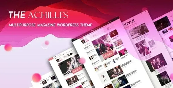 Achilles – Multipurpose Magazine & Blog WordPress Theme product artwork