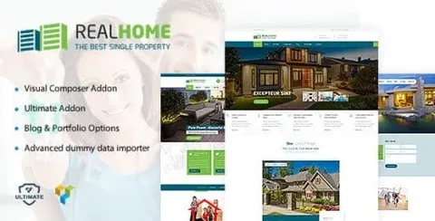 Single Property – Real Estate Theme product artwork