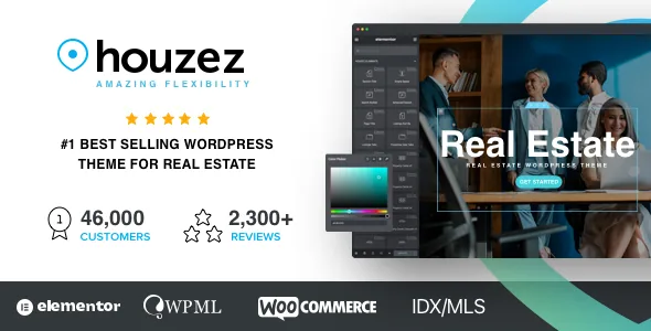 Houzez – Real Estate WordPress Theme product artwork