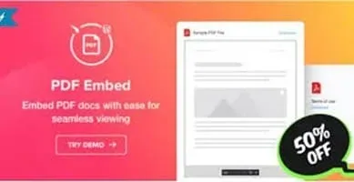 File Viewer – WordPress File Embed Plugin product artwork