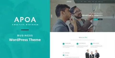 Apoa – Business WordPress Theme product artwork