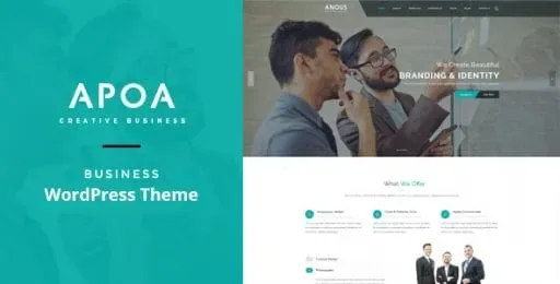 Apoa – Business WordPress Theme product artwork