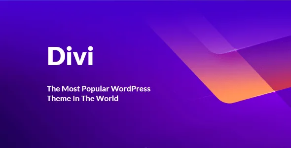 Divi Theme – Ultimate Multi-Purpose Theme (+ Templates) product artwork