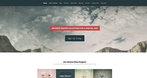 Elegant Themes Vertex product artwork