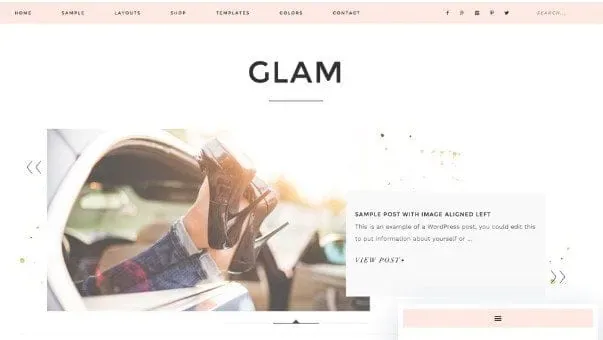 Glam Pro Theme product artwork
