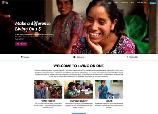 Pena WordPress Theme product artwork