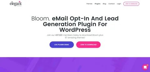 Bloom – eMail Opt-In And Lead Generation Plugin product artwork