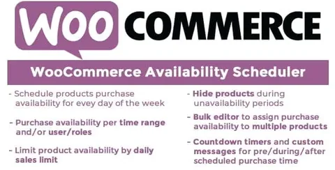 WooCommerce Availability Scheduler product artwork