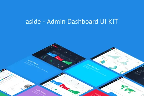 aside – Admin Dashboard UI KIT product artwork