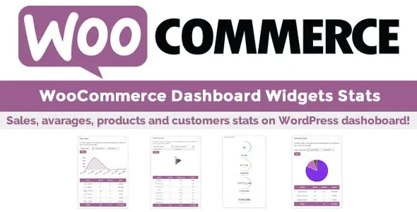 WooCommerce Dashboard Widgets Stats product artwork