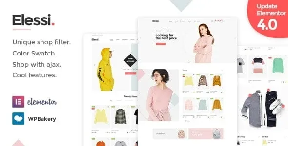 Elessi – WooCommerce AJAX WordPress Theme product artwork