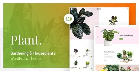 Plant – Gardening & Houseplants WordPress Theme product artwork