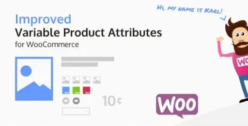 Improved Variable Product Attributes for WooCommerce product artwork