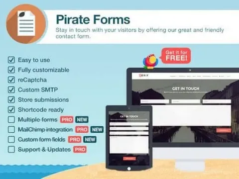 Pirate Forms Pro WordPress Plugin product artwork