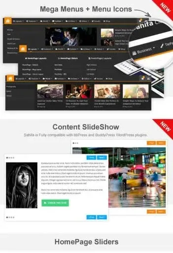 Sahifa – Responsive WordPress News / Magazine / Blog Theme product artwork