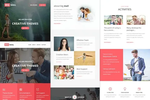 Big Mail – Responsive E-mail Template product artwork