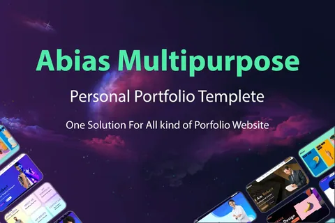 Abias – Multipurpose Bootstrap 5 HTML Template product artwork