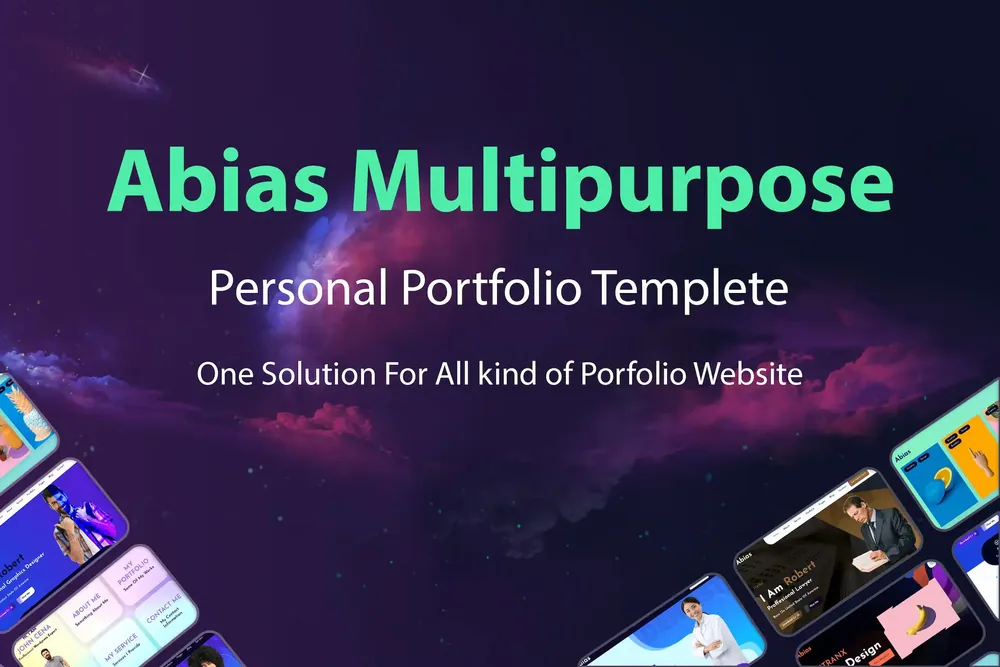 Abias – Multipurpose Bootstrap 5 HTML Template product artwork