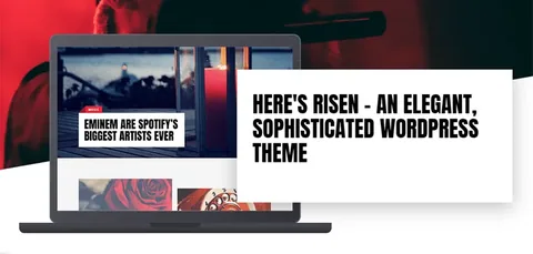 MyThemeShop Risen WordPress Theme product artwork