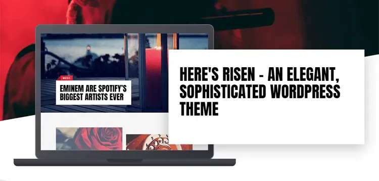 MyThemeShop Risen WordPress Theme product artwork