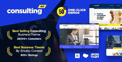 Consulting – Business Finance WordPress Theme product artwork