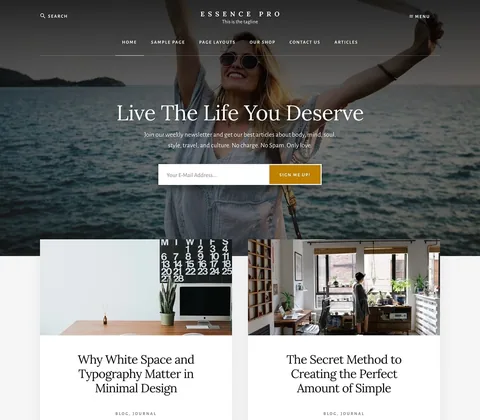 Essence Pro Theme product artwork