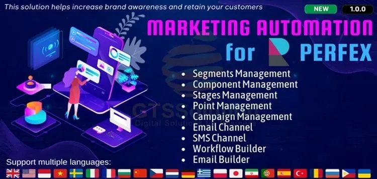 Marketing Automation module for Perfex CRM product artwork