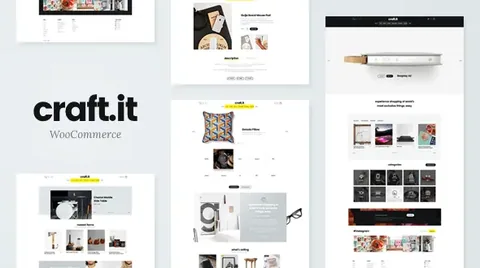 Craftit Artisan Shopping Theme product artwork