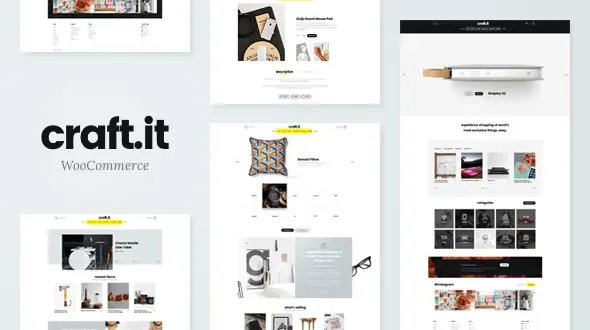 Craftit Artisan Shopping Theme product artwork