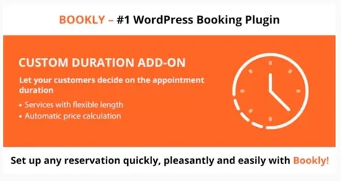 Bookly Custom Duration (Add-on) product artwork