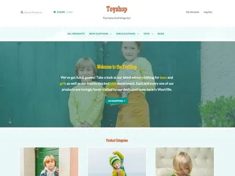 Toyshop Storefront Theme product artwork