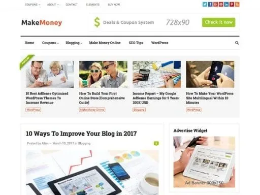 HappyThemes MakeMoney Pro product artwork