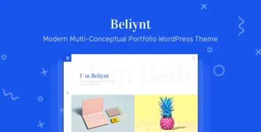 Beliynt – Modern Multi-Conceptual Portfolio product artwork