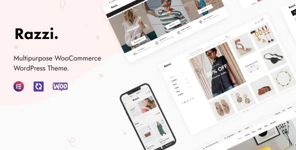 Razzi Theme – Multipurpose WooCommerce WordPress Theme product artwork