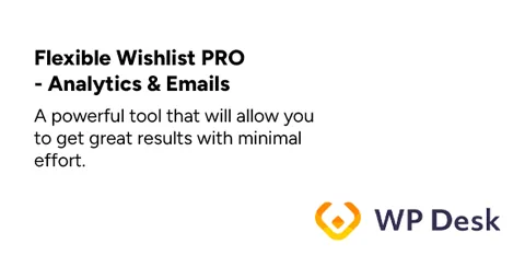 Flexible Wishlist PRO – Analytics & Emails product artwork
