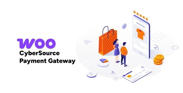 WooCommerce CyberSource Payment Gateway product artwork