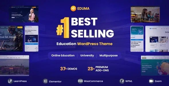 Eduma – Education WordPress Theme product artwork