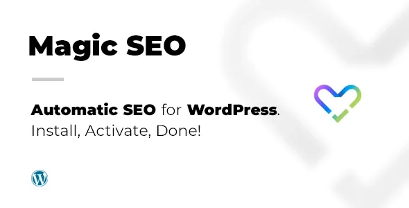 Magic SEO – Automatic WordPress SEO product artwork