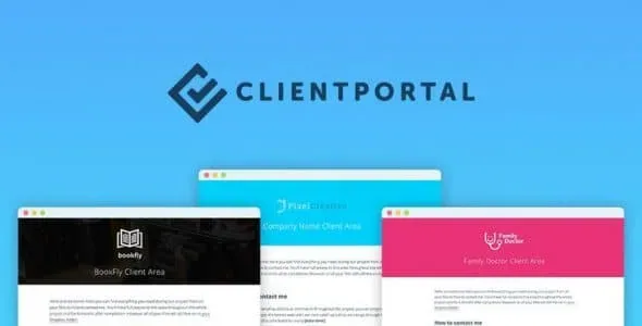 Client Portal for WordPress product artwork