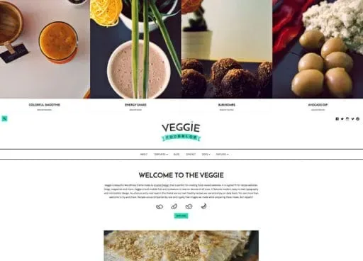 Veggie WordPress Theme product artwork