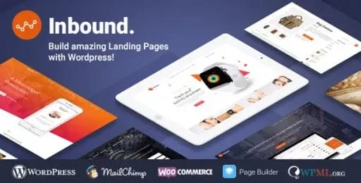 Inbound WordPress Landing Page Theme product artwork