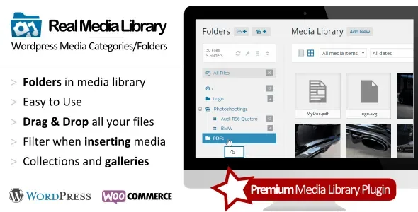WordPress Real Media Library product artwork