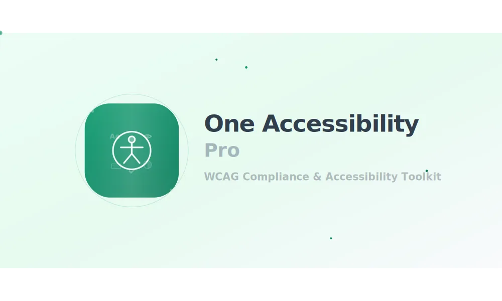One Accessibility Pro product artwork